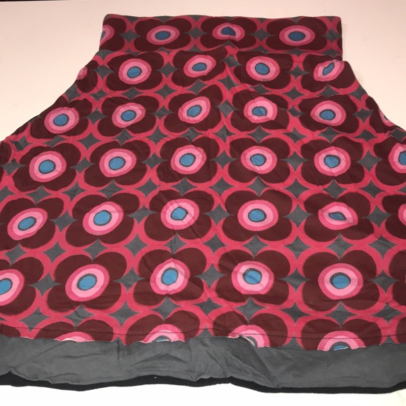 Desigual Skirt with gold and pink stitching - Picture 4 of 5